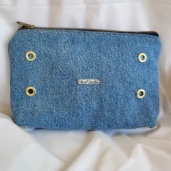 Neceser de mezclilla
