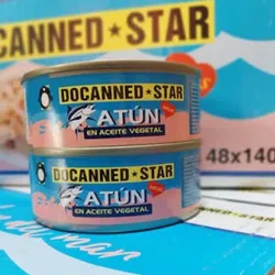 Atún en aceite vegetal de 140 g