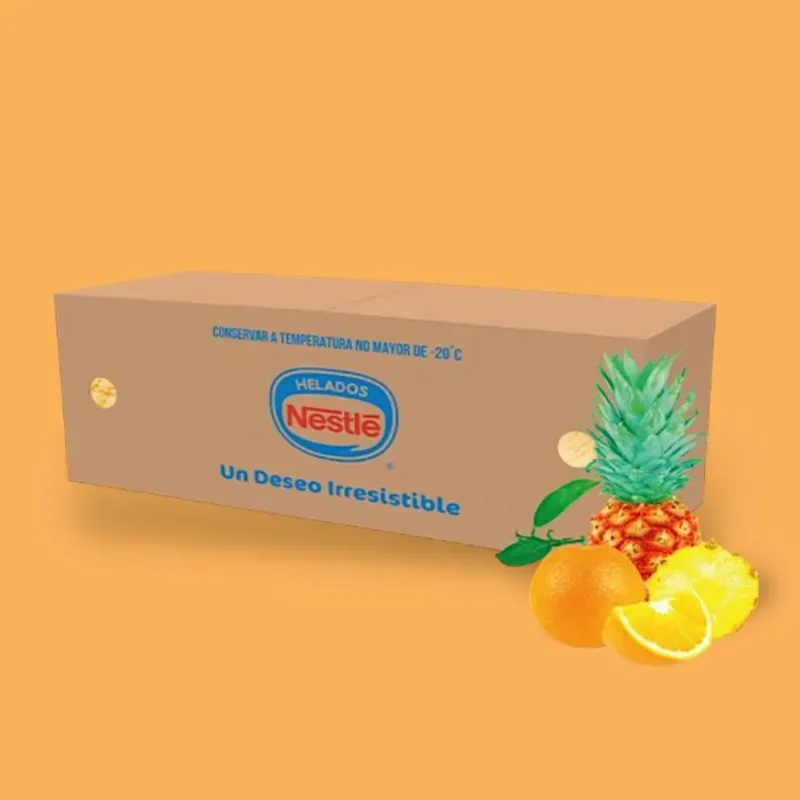 Caja de helado Nestle 