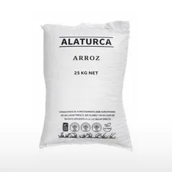 Saco de arroz de 25kg