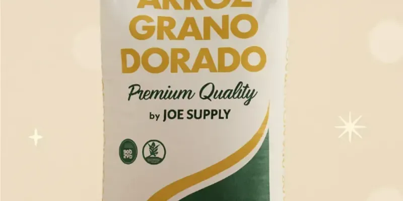 Saco de arroz importado