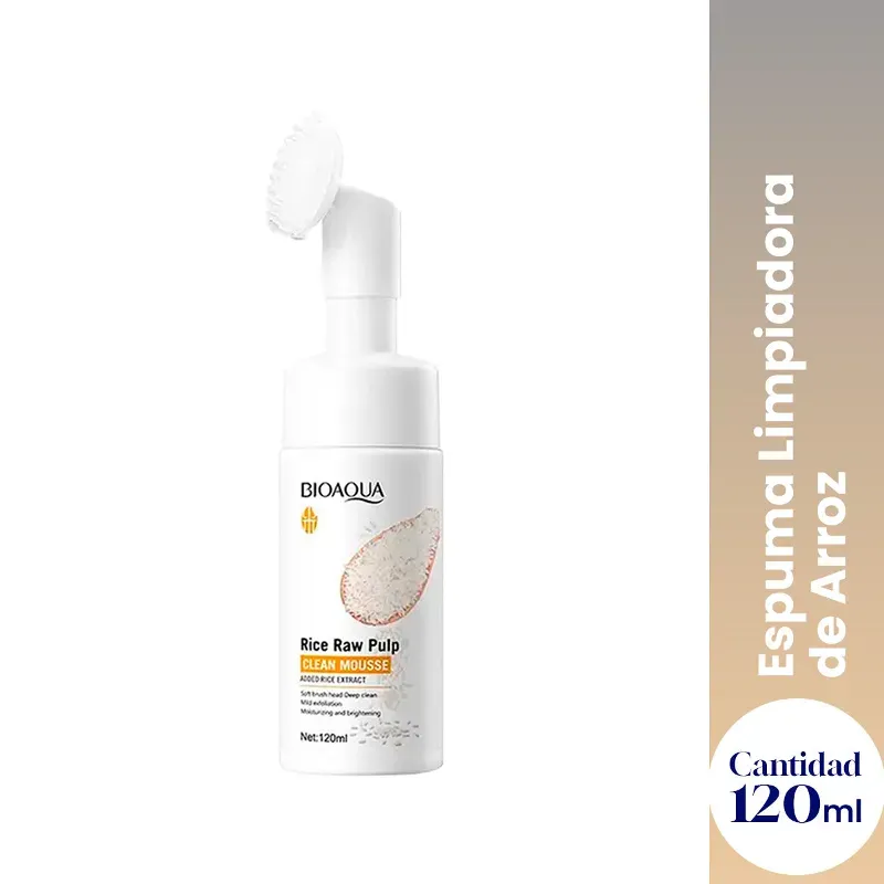 Limpiador facial de arroz