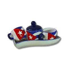 Mantequillera 🇨🇺 / 2 Tazas / 1 Azucarera 