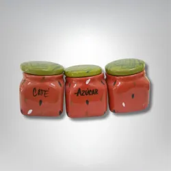 SET DE SAL, AZÚCAR Y CAFÉ
