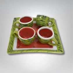 TAZA / PLATO MELÓN