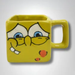 TAZA CUADRADA BOB ESPONJA