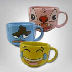 TAZÓN CON MIS PERSONAJES FAVORITOS