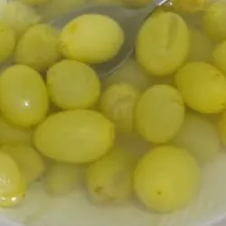 Uvas en Almíbar