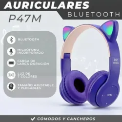 Audífonos con luces