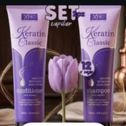 Champu + suavisador a base de keratina 300ml