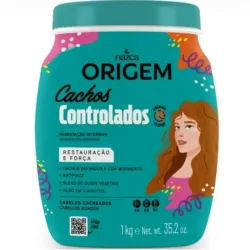 Crema 2 en 1 Cachos Controlados 1 kg Nazca Mascarilla Cachos Controlados 1kg