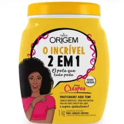 Crema 2 en 1 Para Cabellos Crespos 1kg