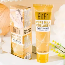 Crema blanqueadora Boen con leche 🥛 y colágeno .