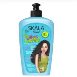 Crema de Peinar SKALA 3 en 1 Mais Cachos con Protección Térmica 8.8 oz