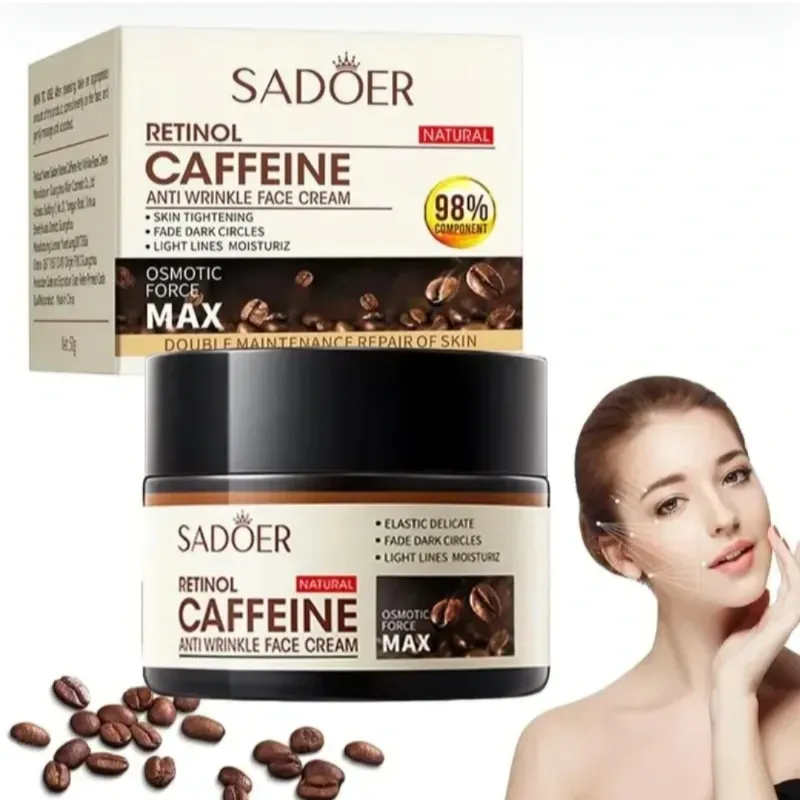 Crema Sadoer con retinol y cafeína ☕️