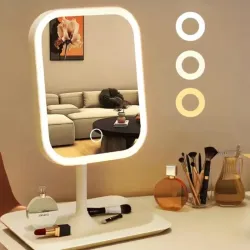 Espejo de Maquillaje Inteligente con Iluminación LED