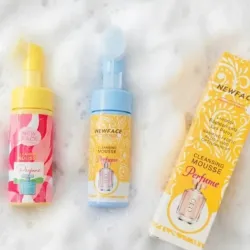 Espuma limpiadora perfumada