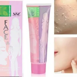 Gel exfoliante para cara y cuerpo
