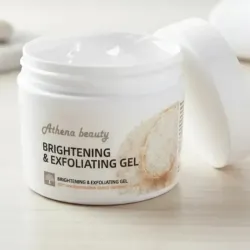 Gel exfoliante y blanqueador con arroz