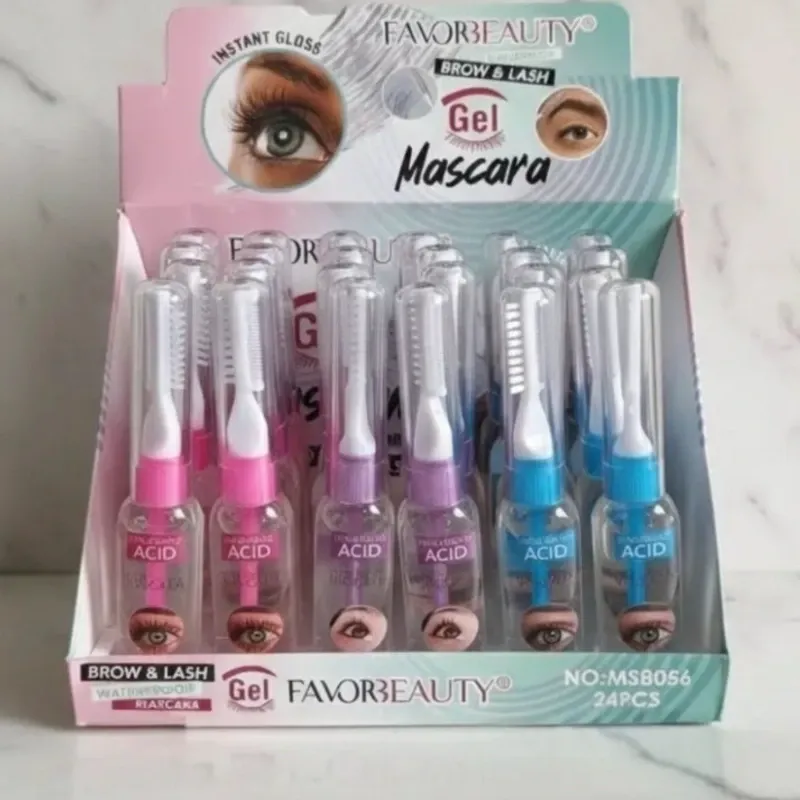 Gel transparente para cejas y pestañas