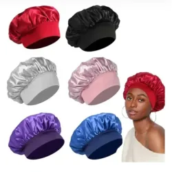 GORRO DE SATIN PARA EL CUIDADO DEL CABELLO