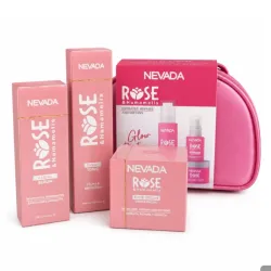 Kit Facial de Rosas NEVADA de 3piezas