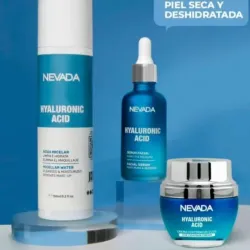 Kit Facial Nevada Ácido Hialurónico de 3 piezas