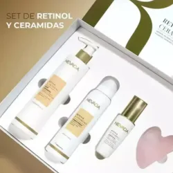 Kit Facial Nevada de Retinol y Ceramidas 4 piezas.