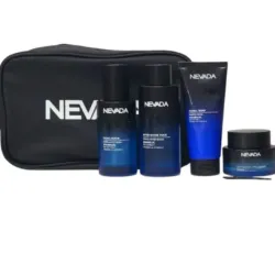 Kit Facial Nevada Masculino con Estuche 4 piezas