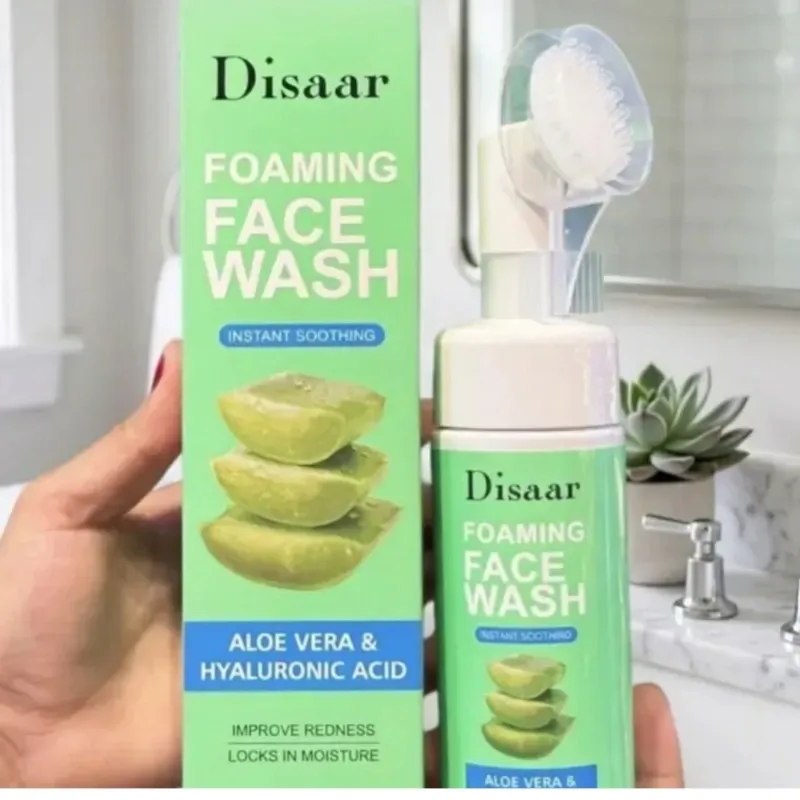 Limpiador espumoso de Aloe vera con ácido hialurónico DISAAR