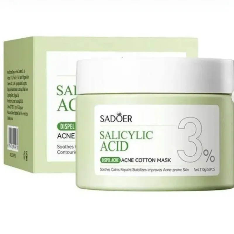 Mascarilla de algodón Sadoer con ácido salicílico