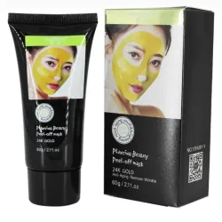 Mascarilla facial 24K gold peel off