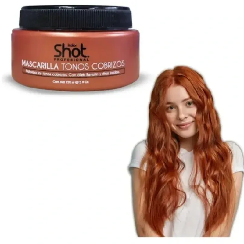 MASCARILLA PARA TONOS COBRIZOS 🧡