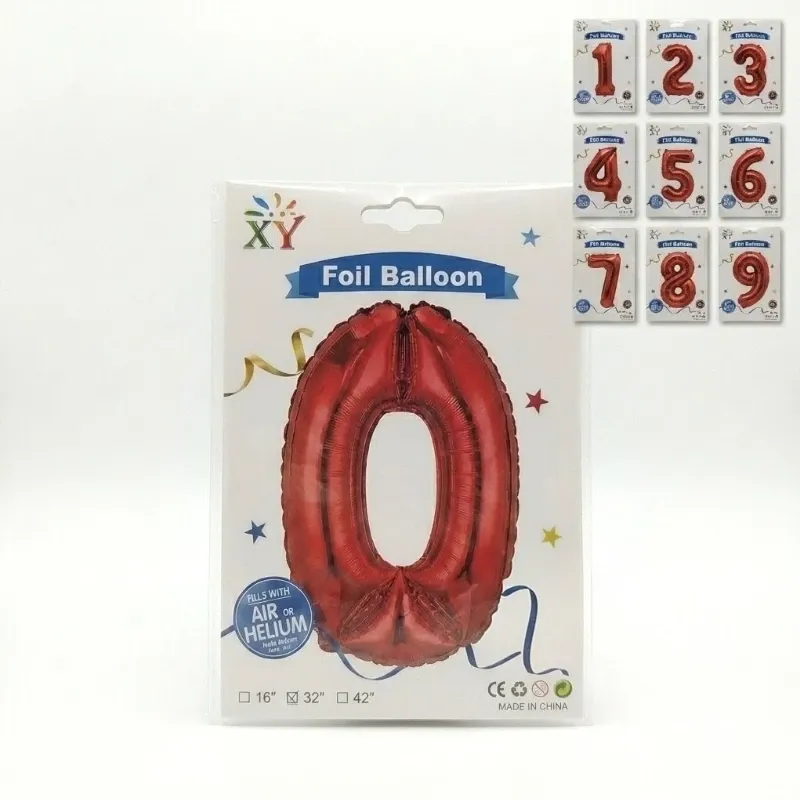 ✨ Números inflables 32"✨