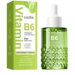 Serum Sadoer con vitamina B6, niacinamida y uvas 🍇    .