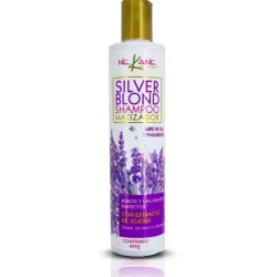 Shampoo Matizador Silver Blond sin sal Nekane