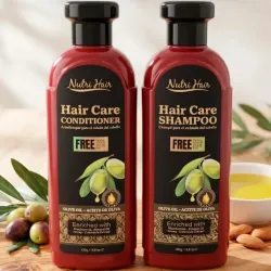 Shampoo y Acondicionador de Oliva Sin Sal 420g
