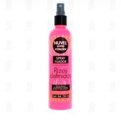 Spray fijador Nuvel Super Fijación Control y Definición
