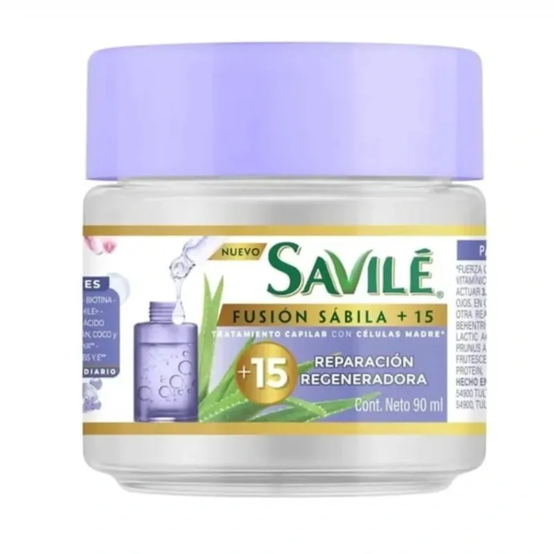 Tratamiento capilar Savilé fusión sábila + 15 reparación regeneradora