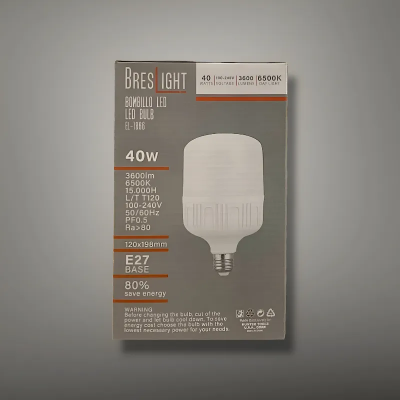 💡 Bombillo 40W Luz Blanca