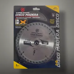 🗜️ Disco Madera 7 1/4"