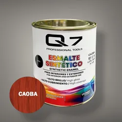 🎨 Esmalte Sintético Q7 ¼ Galón Caoba
