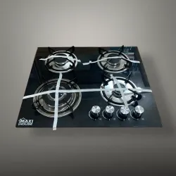 🍳 Fogón de Gas Cuatro Hornillas Vidrio