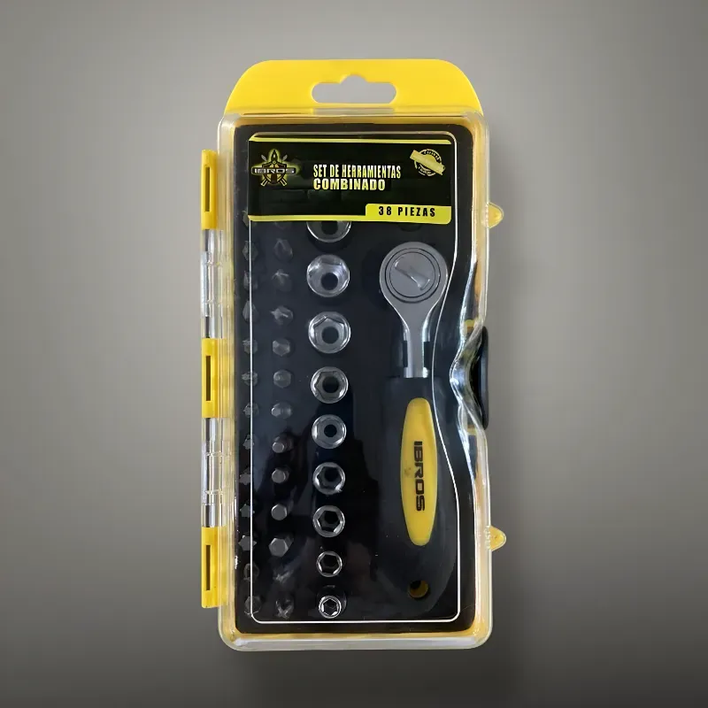 🛠️ Juego de Cubo y Puntas de Destornillador