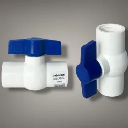 🚽 Llave de Paso Plástica 1"