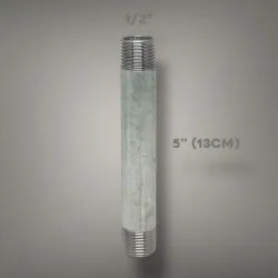 🚽 Niple 1/2" Galván de 5"