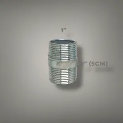 🚽 Niple de 1" de Galván 5 cm