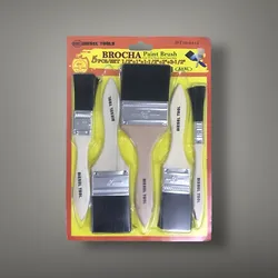 🖌️ Set de 5 Brochas (½" а 2½")