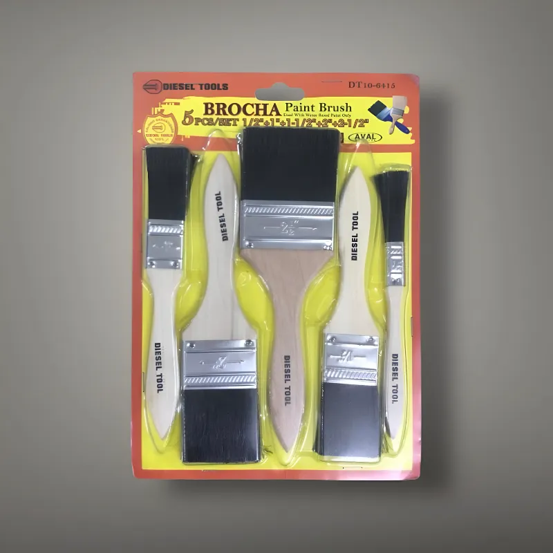 🖌️ Set de 5 Brochas (½" а 2½")