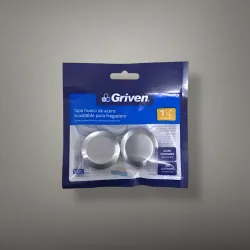 🚿 Tapa Hueco de Acero Inoxidable Para Fregadero